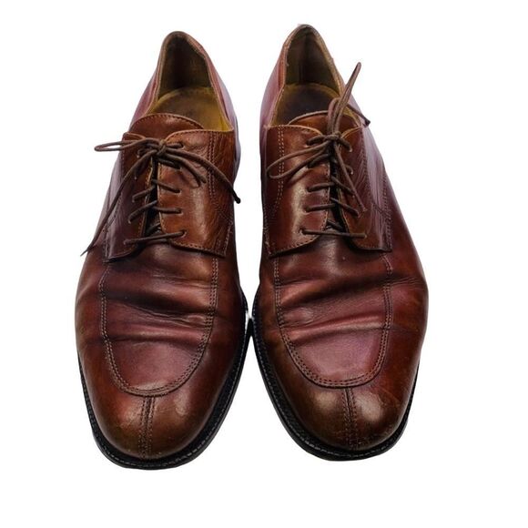 10/$25🦋 Cole Hahn Brown Leather Oxfords - Size 9 - Picture 1 of 8